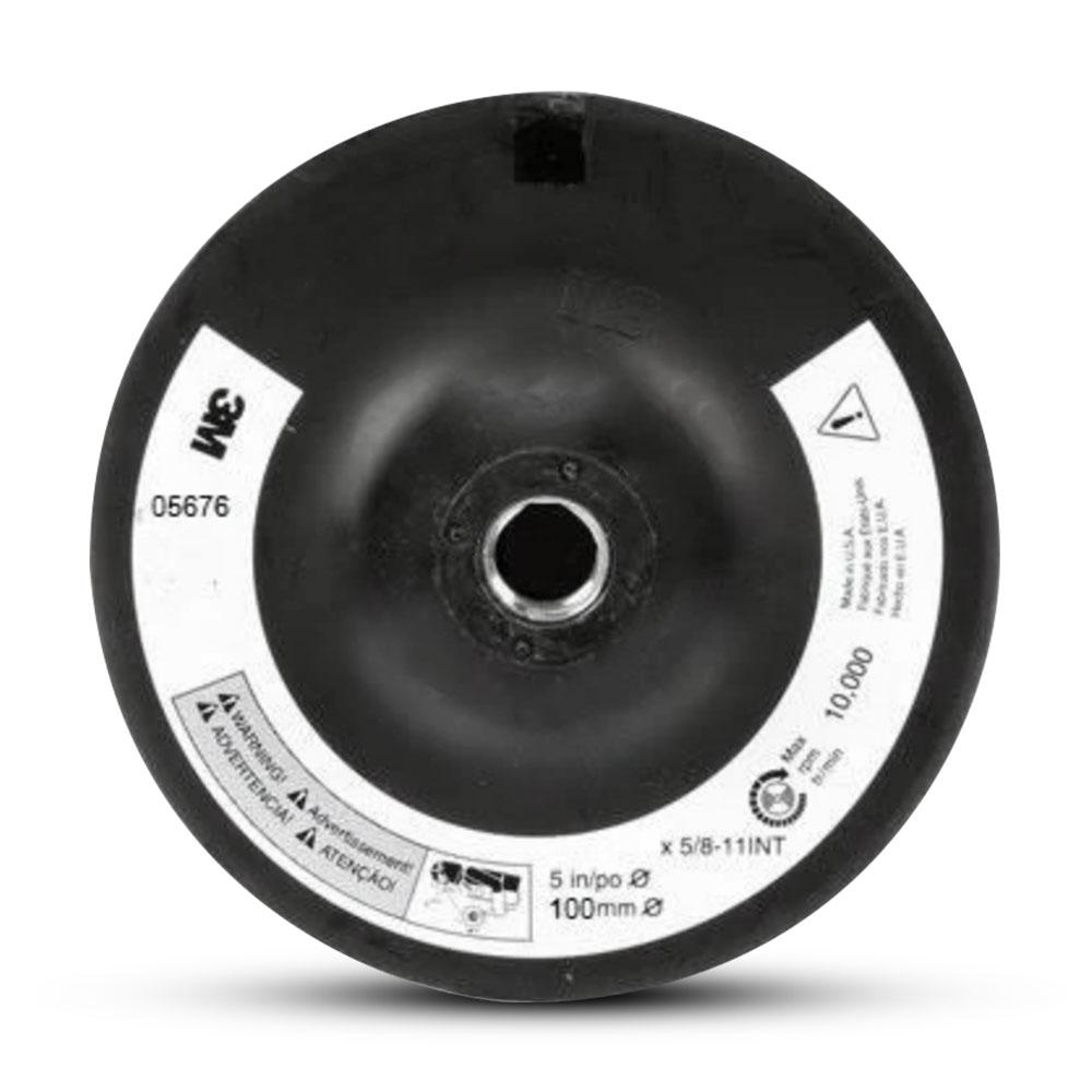 3M AC010593278 (914) 100mm x M10 Contact Disc Pad for Hook and Loop Discs