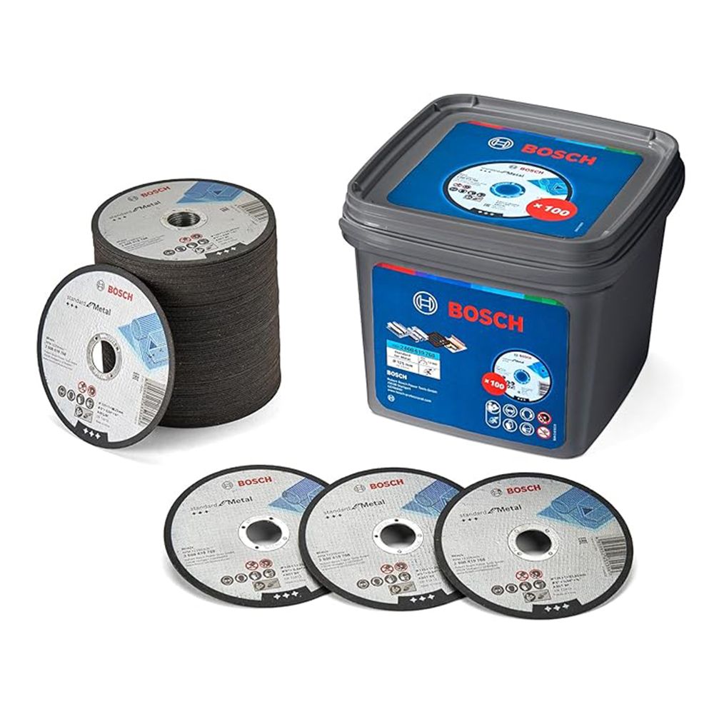 Bosch 061599765G 100-Pack Cutting Disc Standard Metal