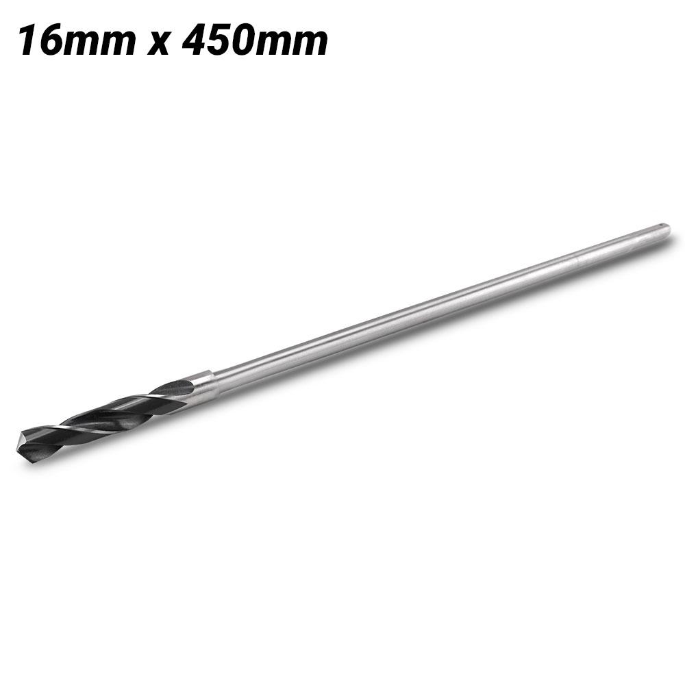 Morris Long Drill ET16400 16mm x 450mm Long Series HSS Twist Drill