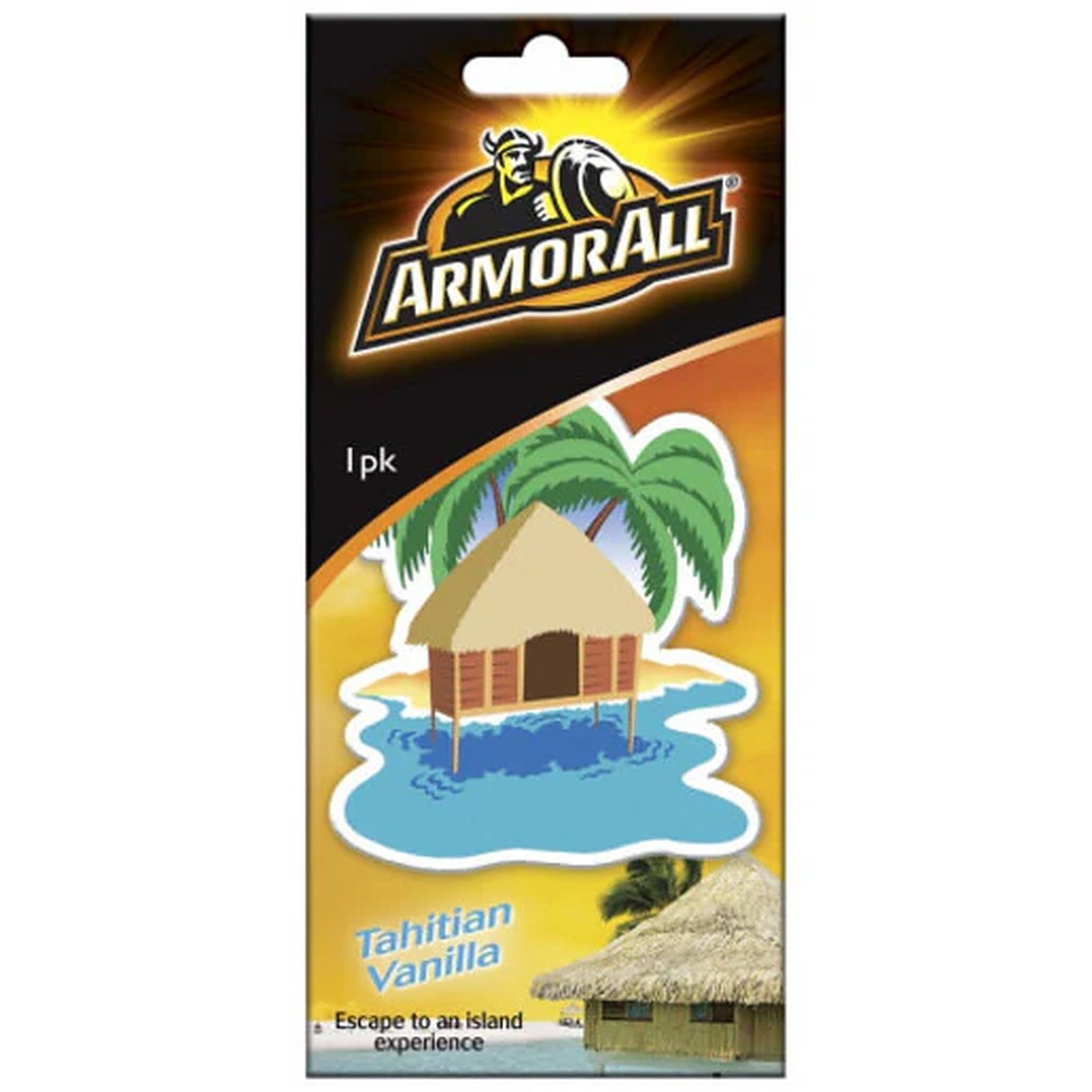 Armor All Car Air Freshener Tahitian Vanilla Card Type ACAIRTV
