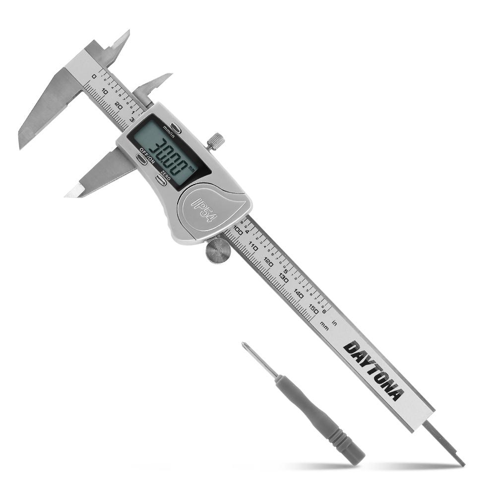 Daytona DWV150 150mm (6") Stainless Steel Digital Vernier Caliper