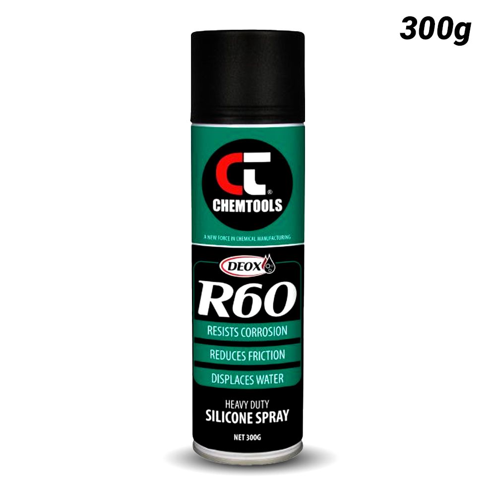 Chemtools CT-R60-300 300g R60 Heavy Duty Silicone Aerosol Spray