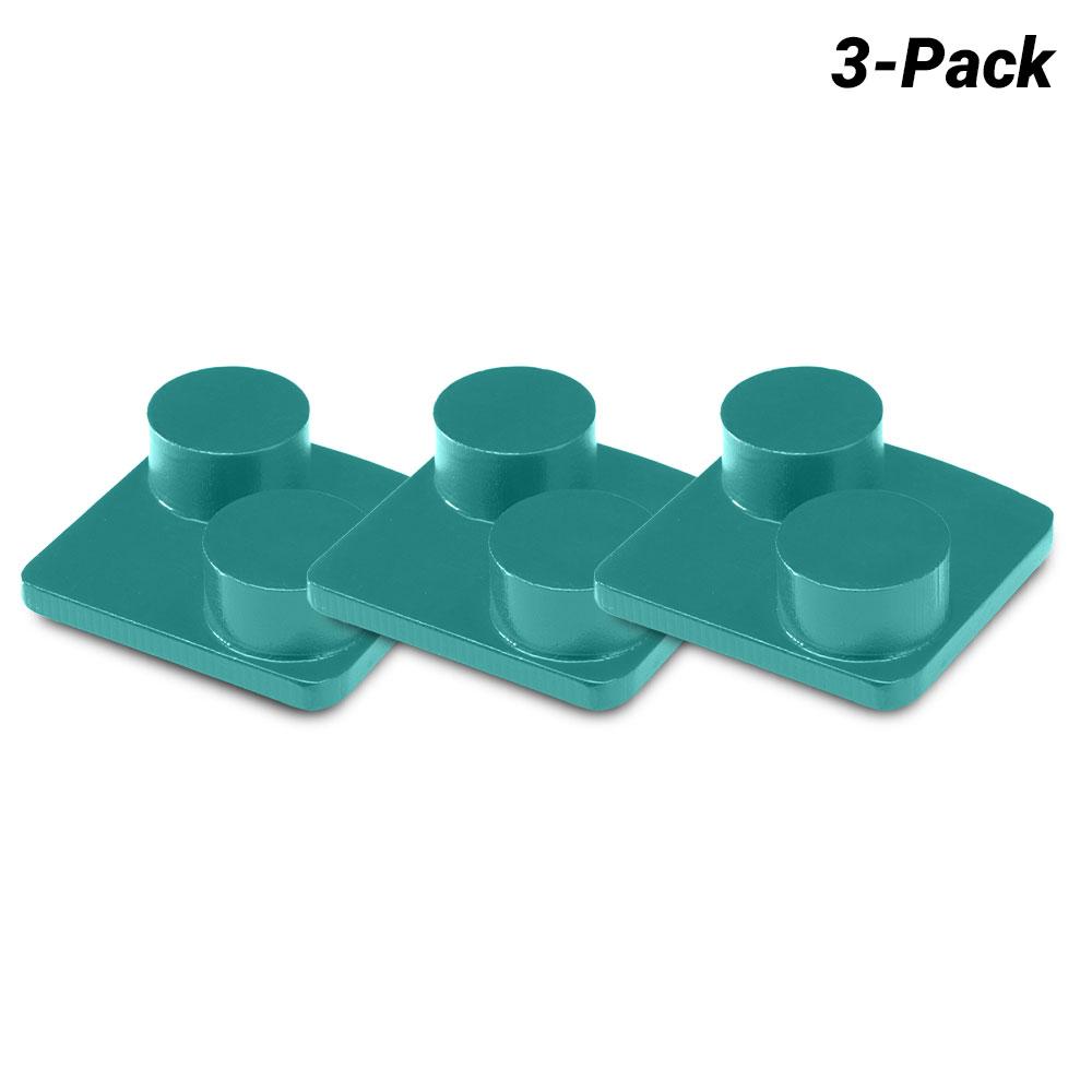 Husqvarna 503847907 Double Grinding Shoe 50 Grit 3-Pack Soft Bond Wedges