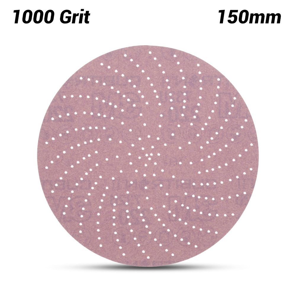 3M 7100335437 (60440618449) 150mm (6") Xtract Cubitron II 732U 1000 Grit Clean Paper Sanding Disc