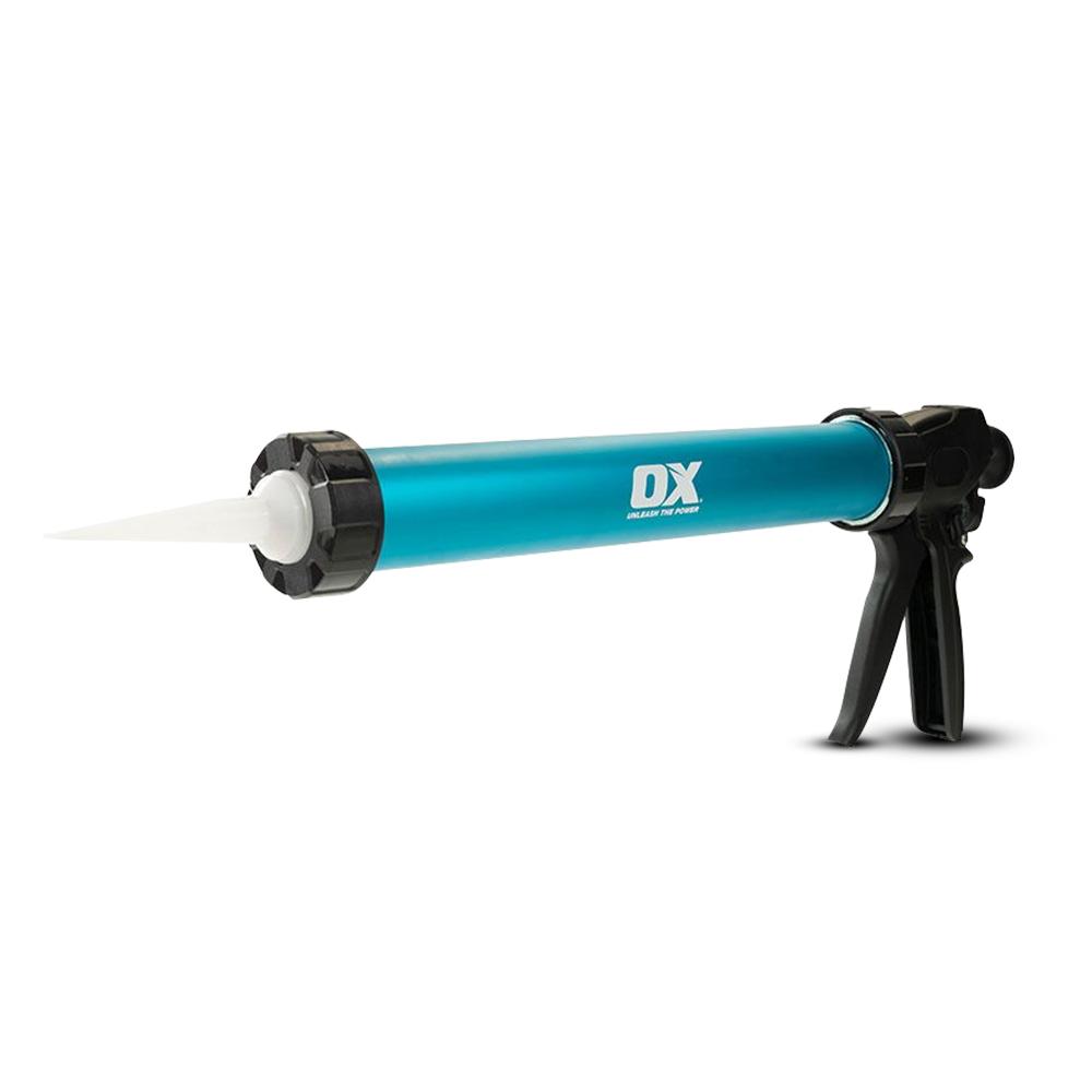 OX Tools OX-P045560 OX PRO 380mm (15") Dual Thrust Caulking Sealant Gun