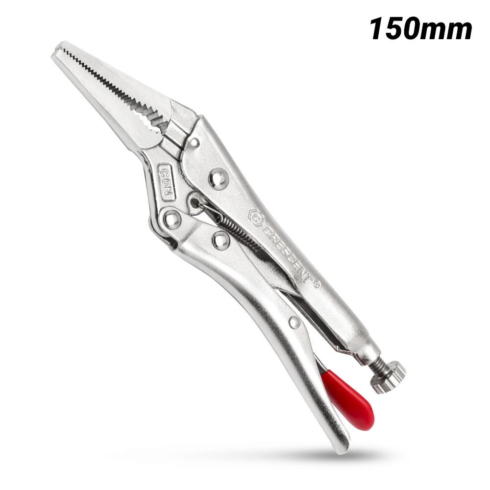 Crescent C6NVN-08 150mm (6") Long Nose Locking Pliers with Wire Cutter