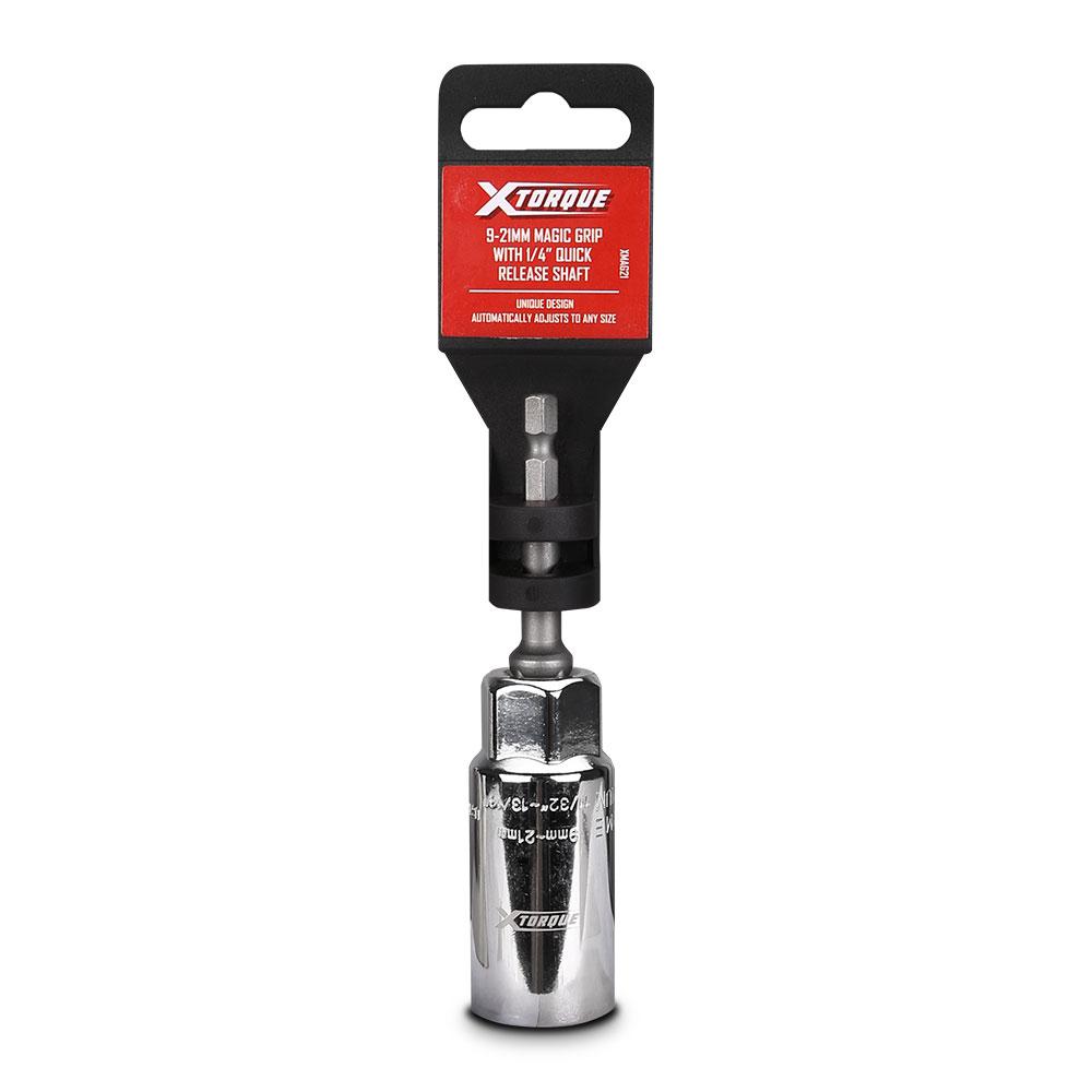Xtorque XMAG21 9-21mm Magic Grip with 1/4" Quick Release Shaft
