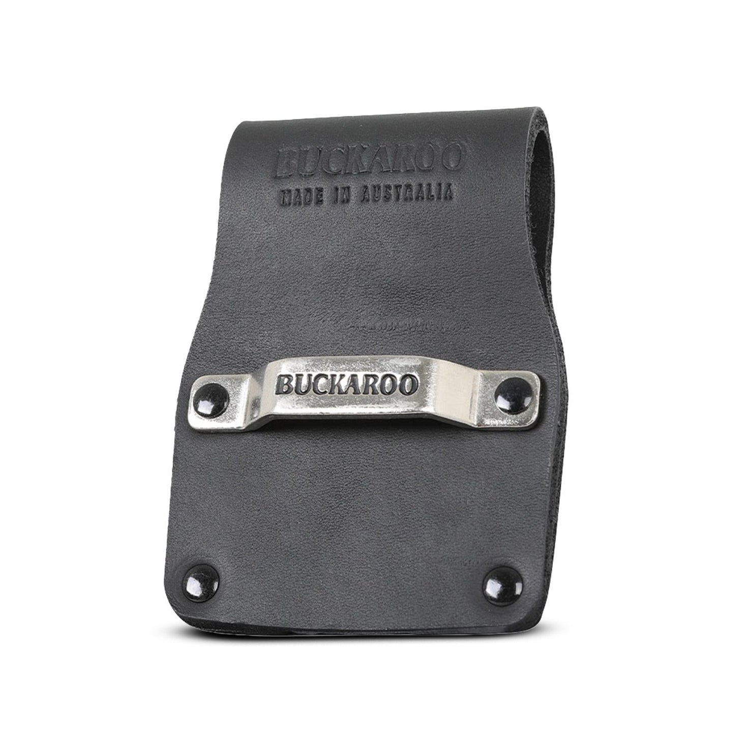 Buckaroo CTC Black Leather Tape Clip