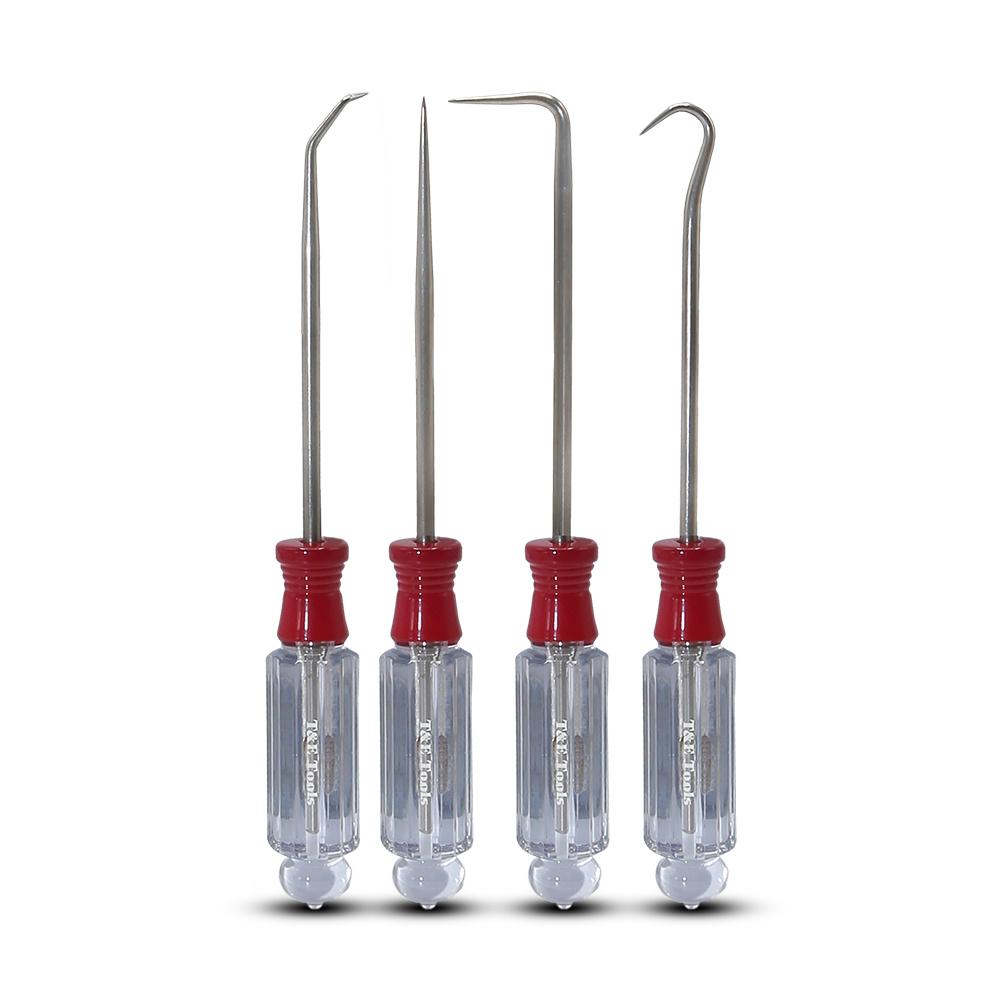 T&E Tools 7826A 4pce Hook & Pick Set