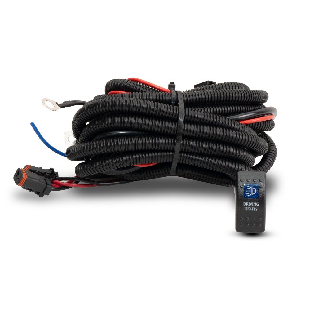 Daytona DWHKIT 12V/24V Multivolt Wiring Harness Deutsch and Relay Kit
