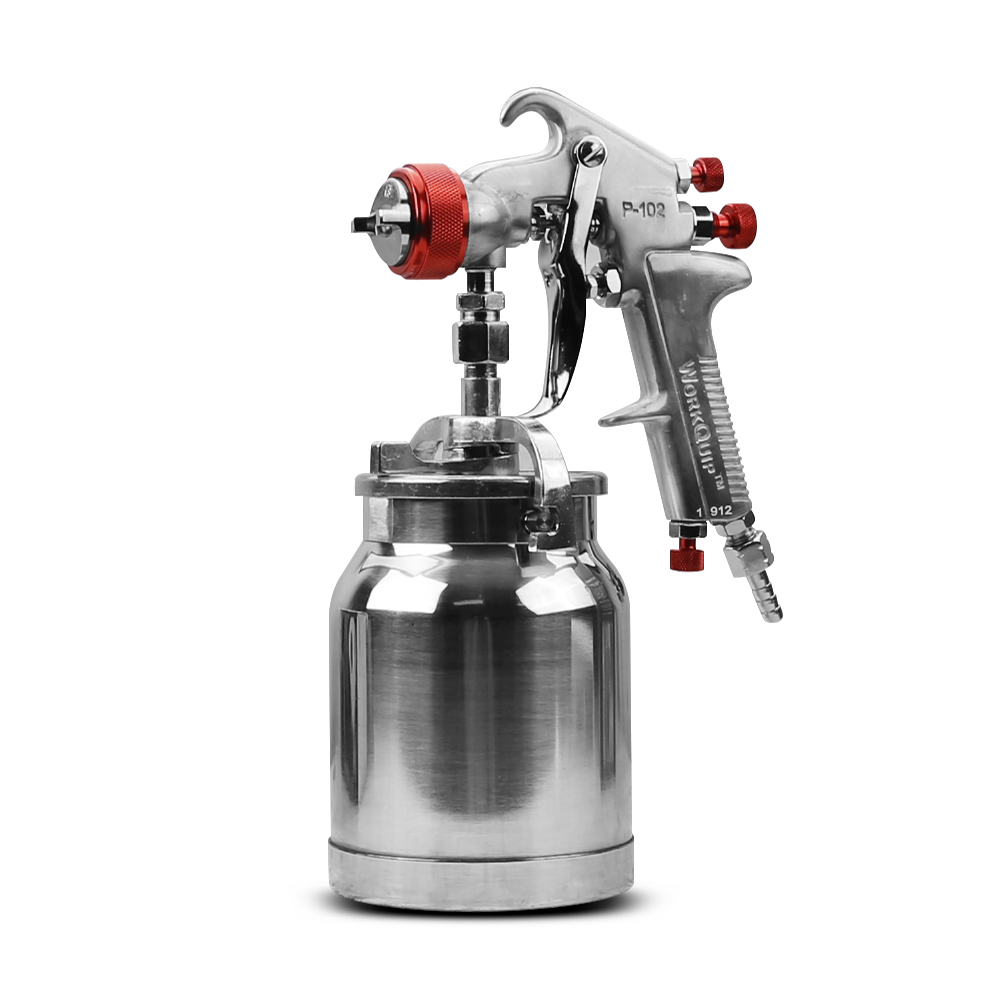 Workquip P-102 Spray Gun with 2 Tips 1.8 & 2.5mm