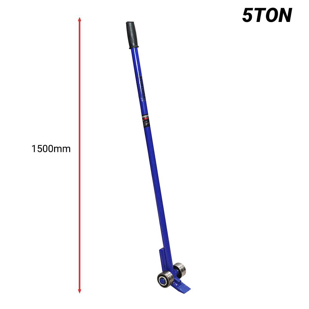 Iron Grip ICB5T 5 Ton Wheeled Flat Head Pulley Crowbar