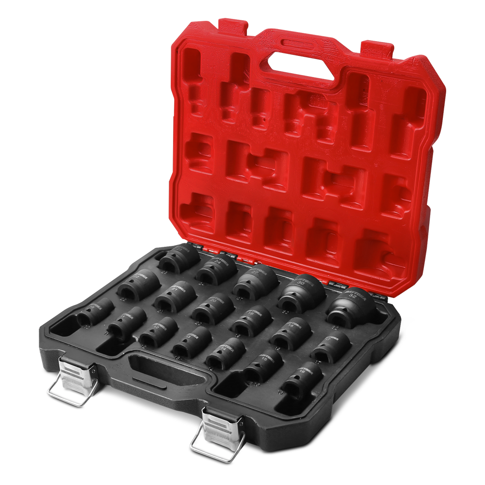 Daytona D18ISS 18pce 1/2" Drive Impact 10-32mm Metric Socket Set