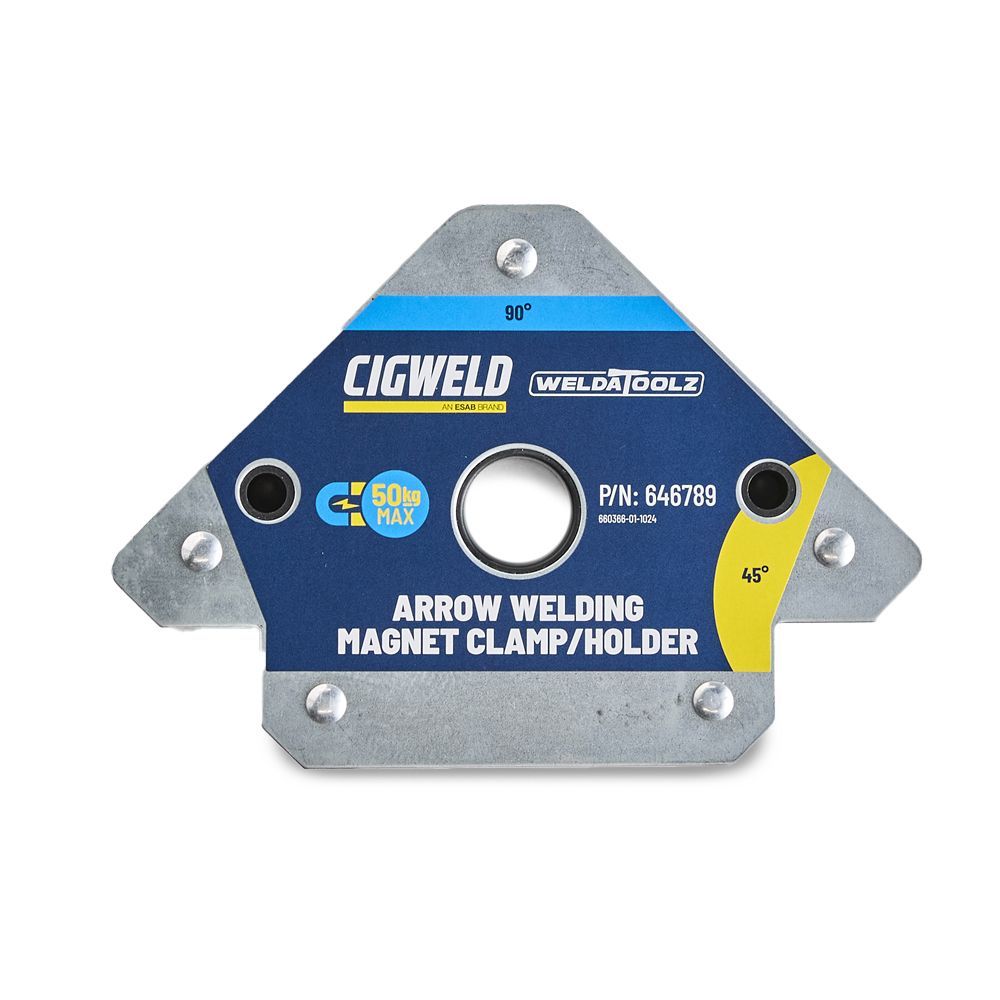 Cigweld 646789 WeldaToolz 50kg Force Arrow Magnet
