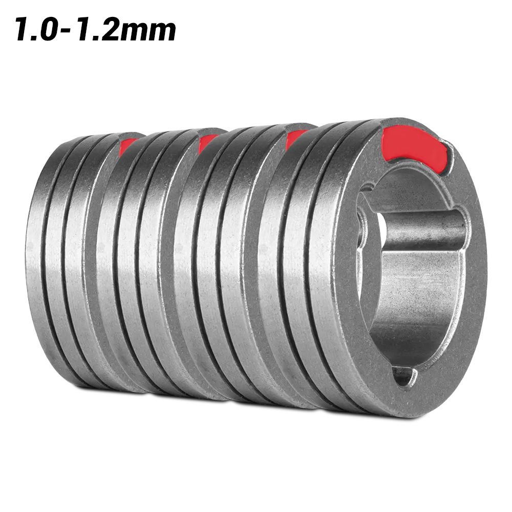 UNIMIG U11481 4-Pack 1.0-1.2mm V Steel Groove 37/24 Drive Roller