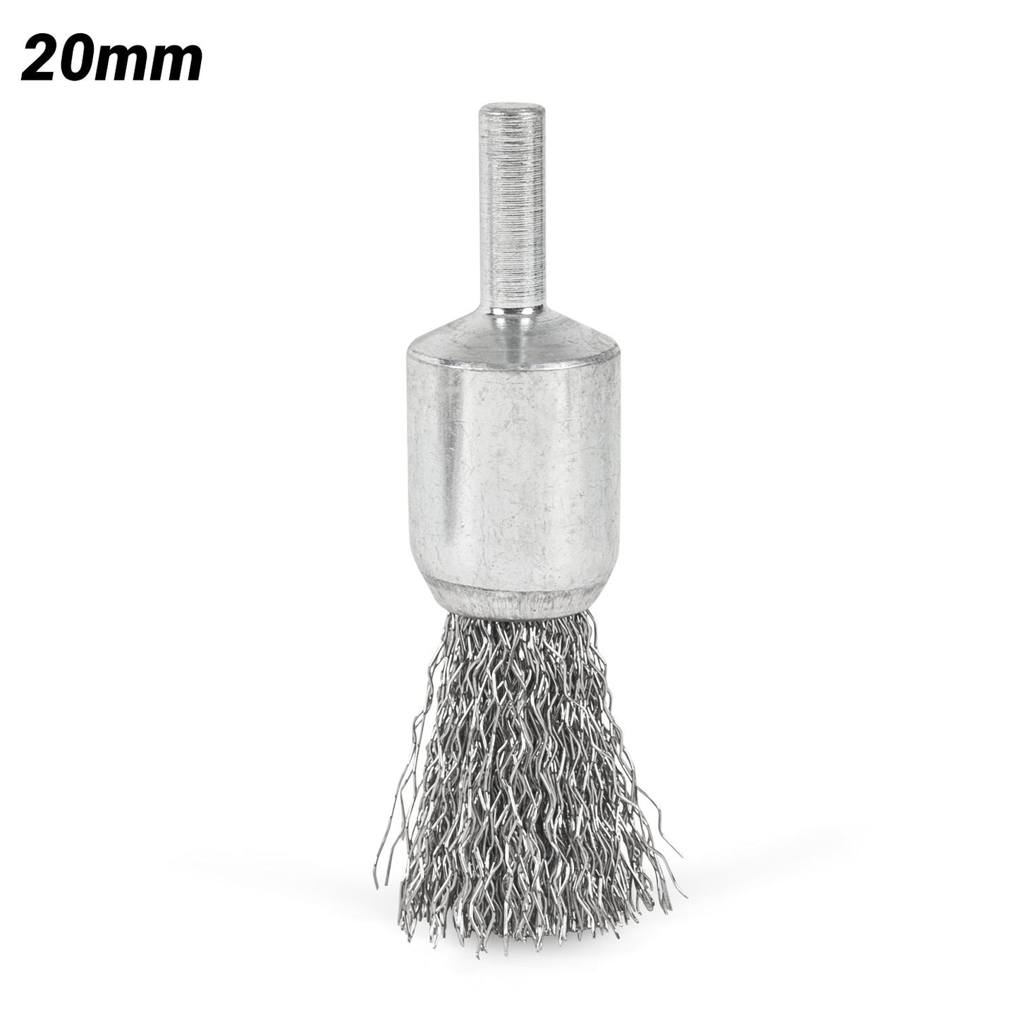 Xtorque XSB20P6 20mm Crimped Steel Wire Pencil Brush
