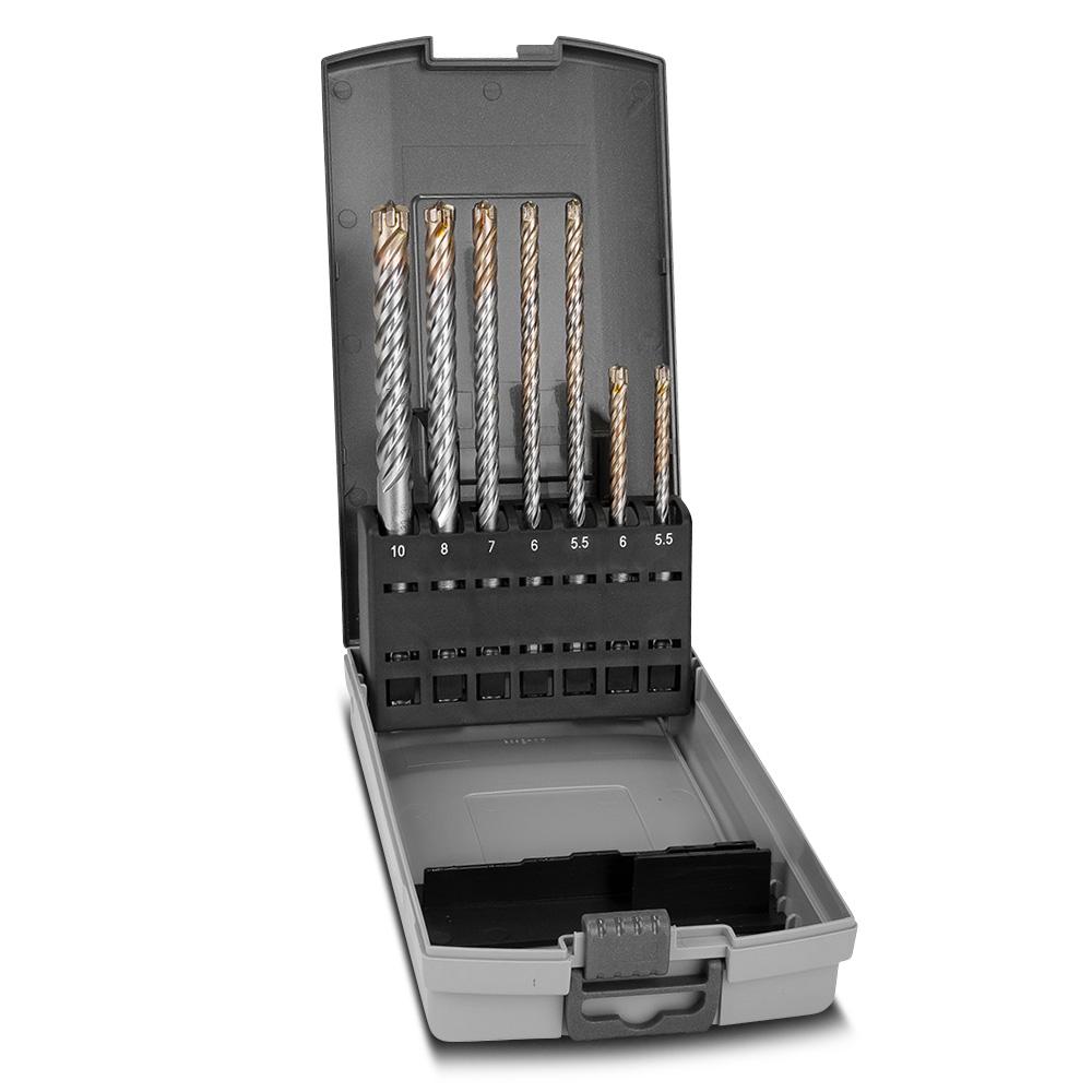 Makita B-59053 7pce SDS-Plus Type Nemesis Drill Bit Set