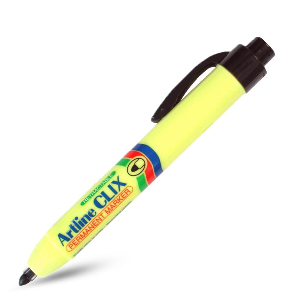 Artline 107301 73 Clix Permanent Marker Black