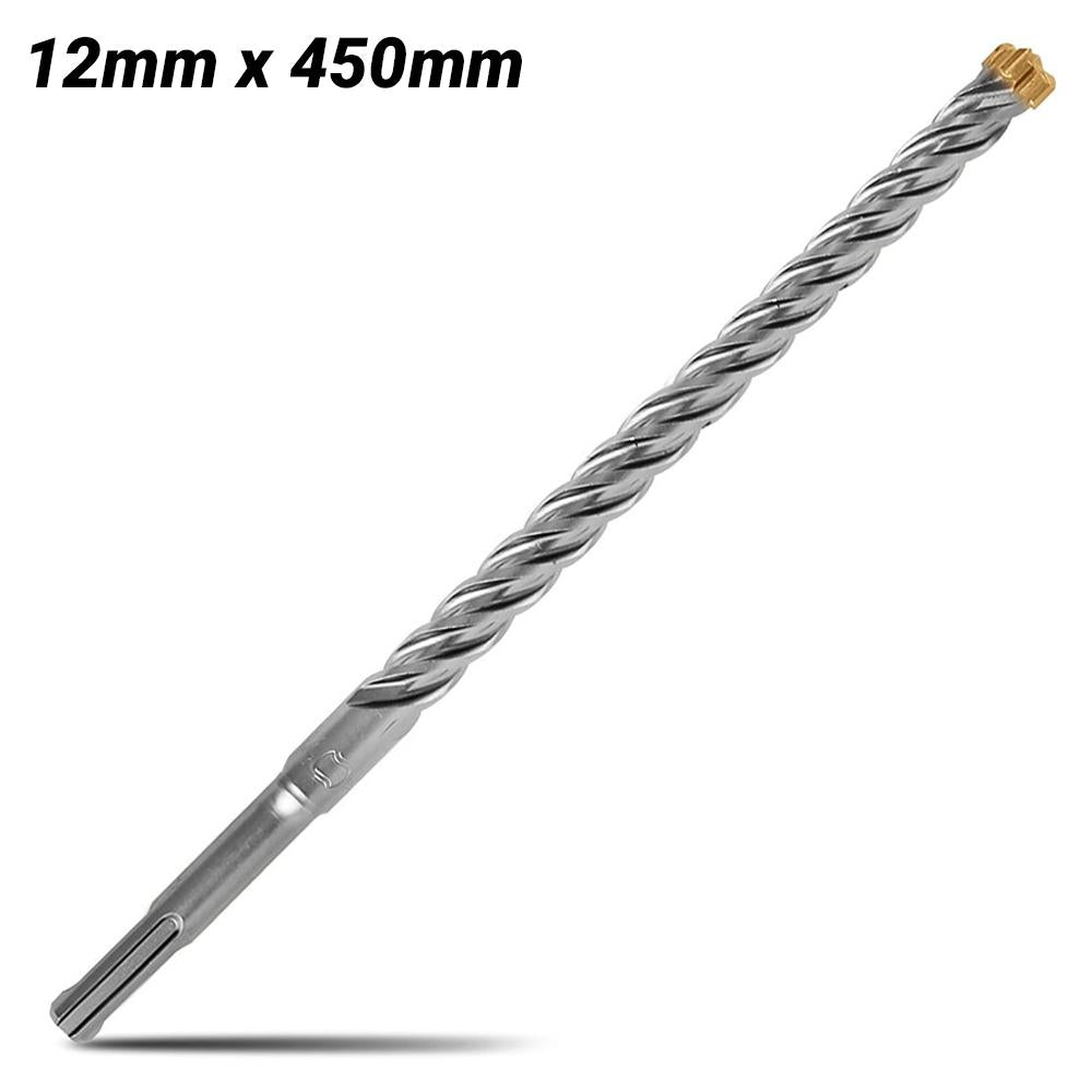 Xtorque X124504 Platinum SDS PLUS 12mm x 450mm Platinum 4 Cutter Drill Bit - MADE IN GERMANY
