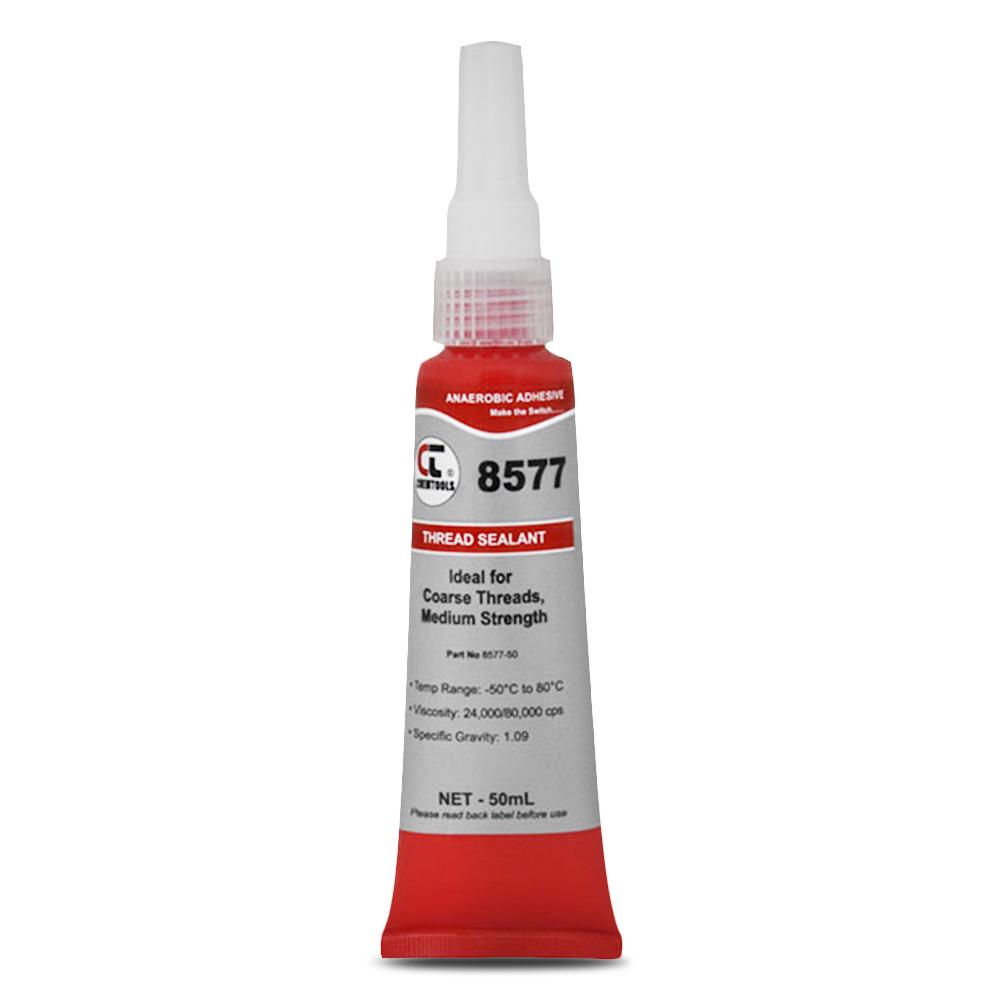 Chemtools 8577-50 50ml Rapidstick Thread Sealant - Potable Water - All Thread Types - Transparent Yellow