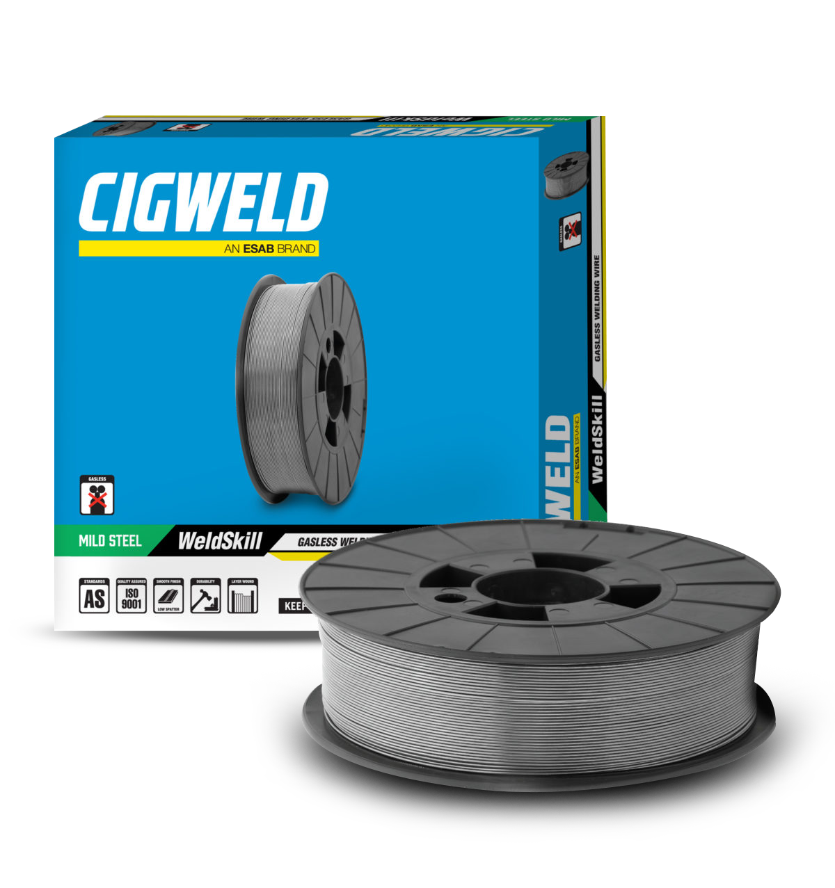 Cigweld WG0908 WeldSkill Gasless 0.8mm 0.9kg Welding Wire