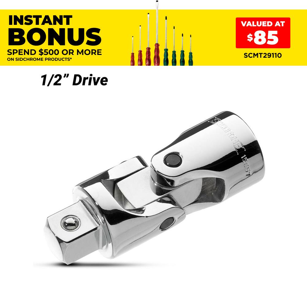 Sidchrome SCMT14940 1/2" Drive Impact Universal Joint