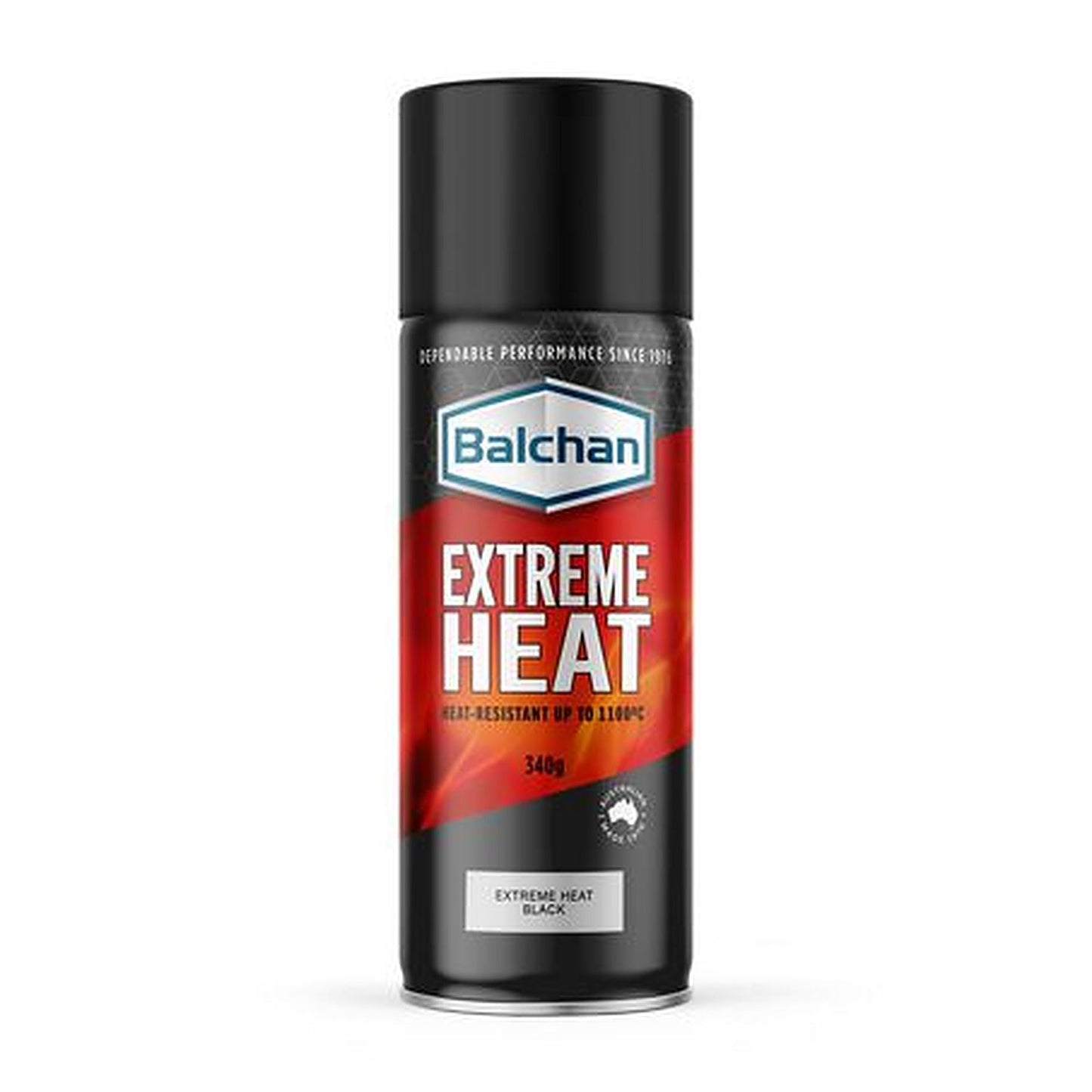 Balchan High Heat Black Spray Paint 340g BAL101001