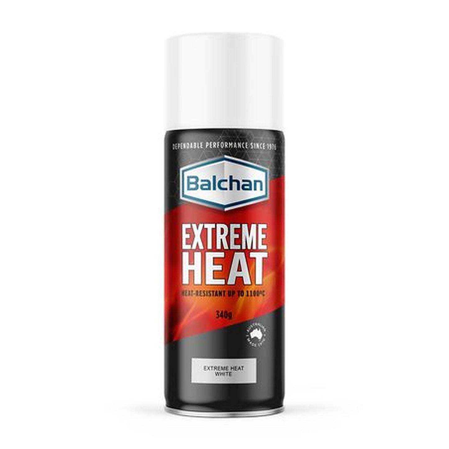 Balchan High Heat White Spray Paint 340g BAL101003