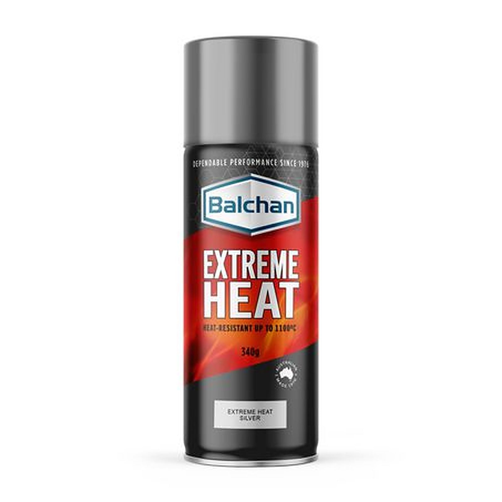 Balchan High Heat Silver Spray Paint 340g BAL101004