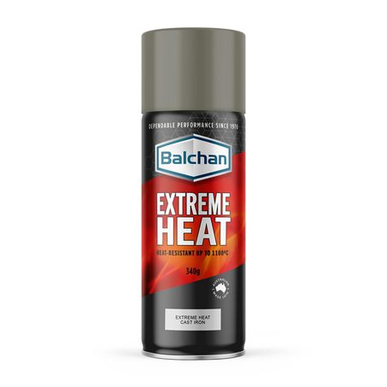 Balchan High Heat Cast Iron Spray Paint 340g BAL101009