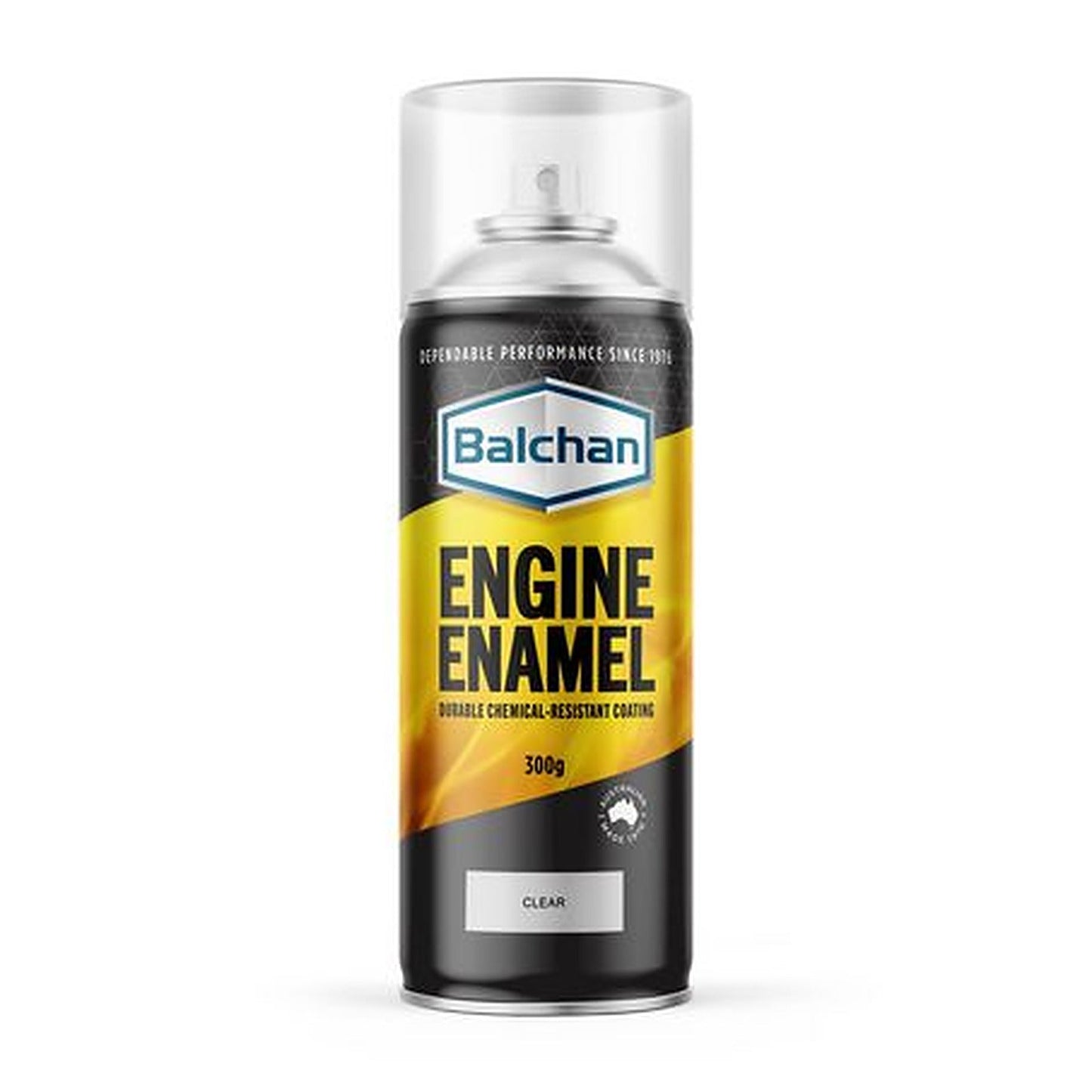 Balchan Engine Enamel Clear Spray Paint 300g BAL102009