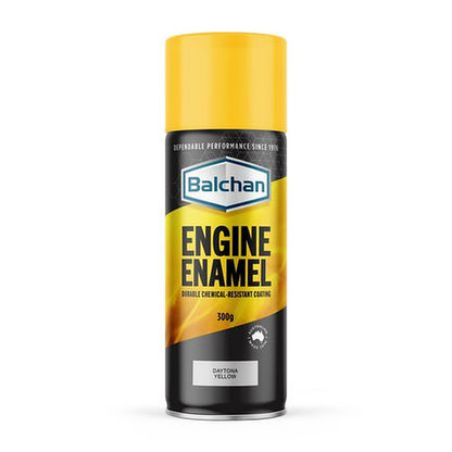 Balchan Engine Enamel Daytona Yellow Spray Paint 300g BAL102011