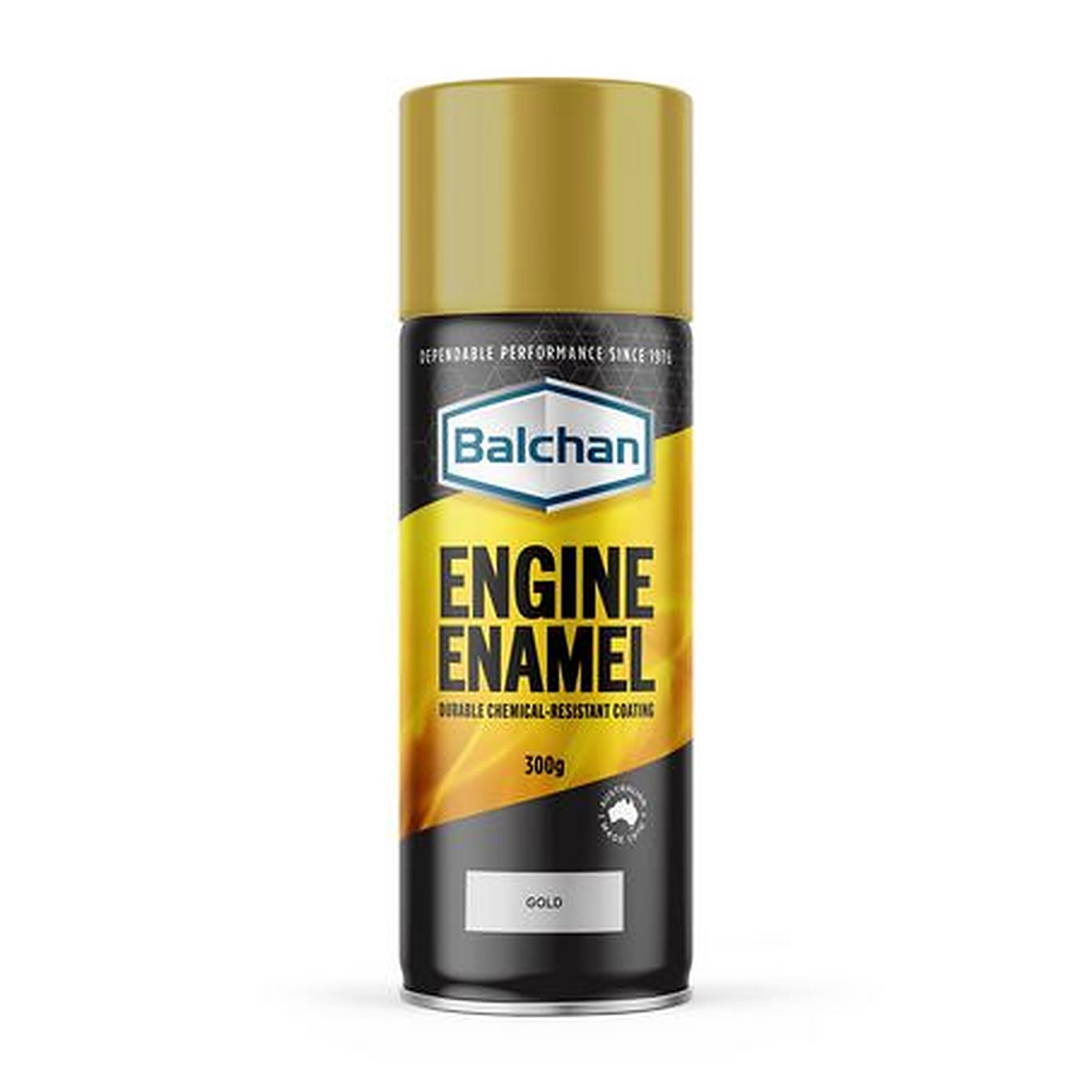 Balchan Engine Enamel Gold Spray Paint 300g BAL102018