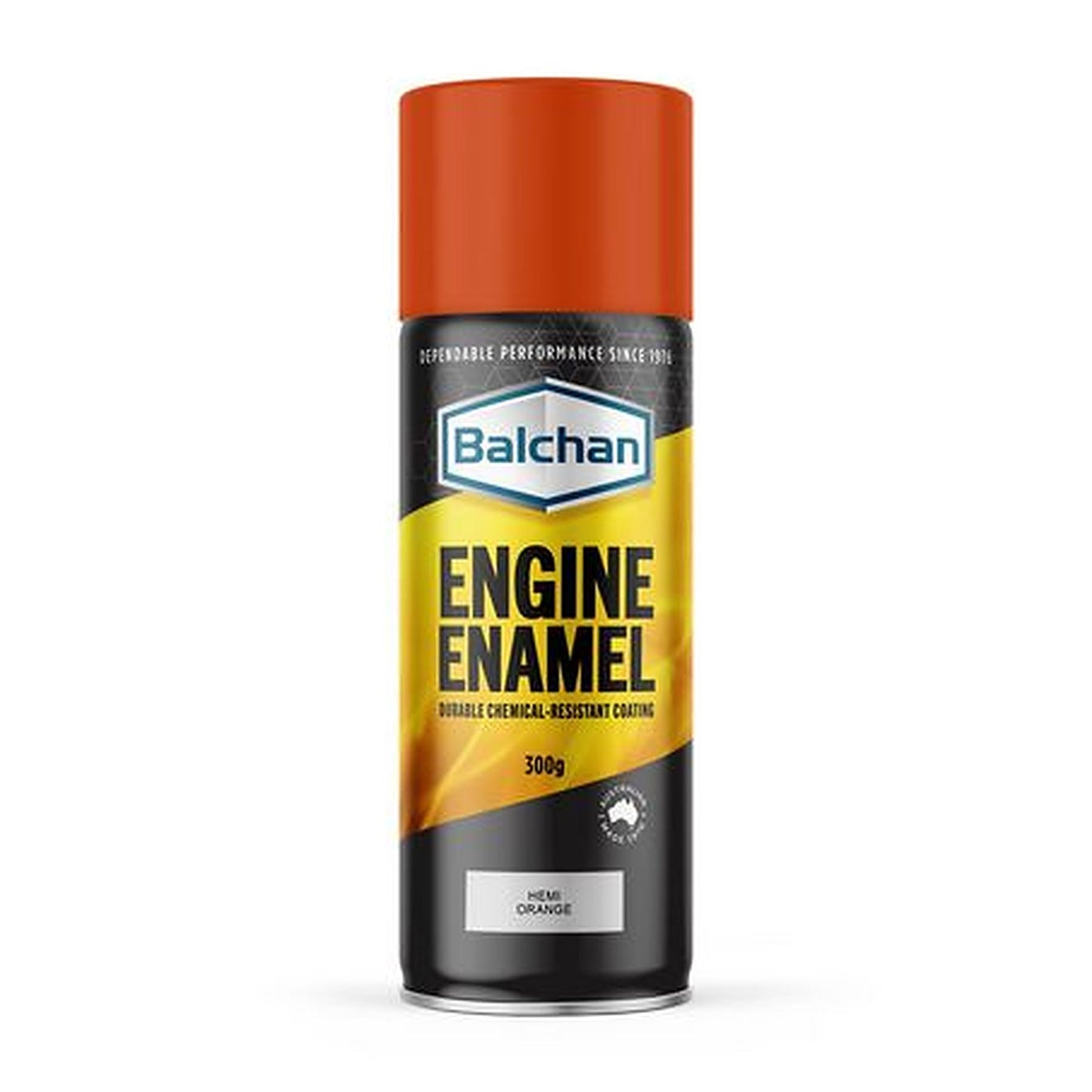 Balchan Engine Enamel Hemi Orange Spray Paint 300g BAL102021