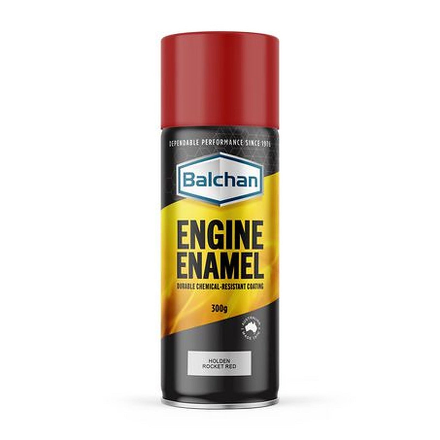 Balchan Engine Enamel Holden Rocket Red Spray Paint 300g BAL102022