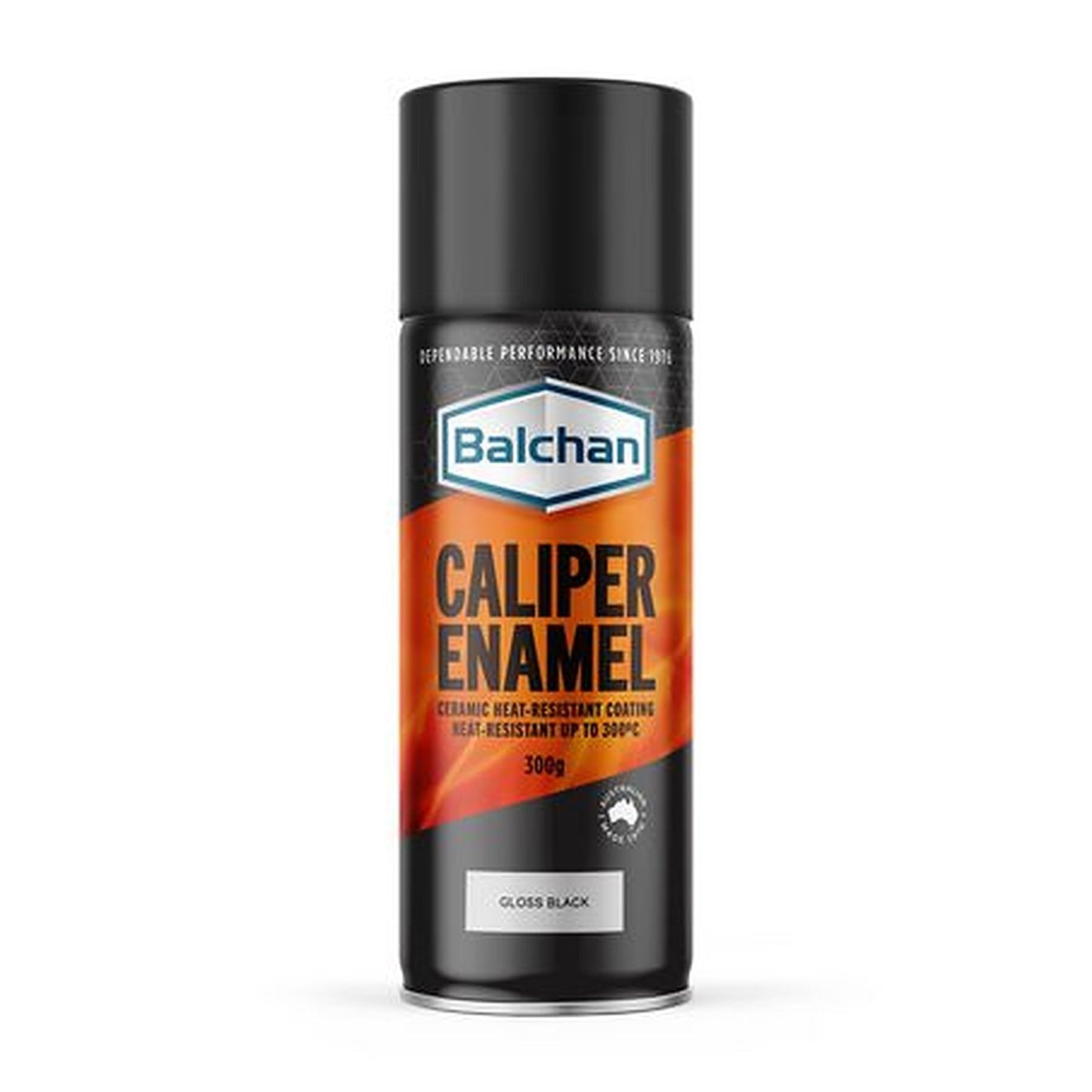 Balchan Caliper Gloss Black Spray Paint 300g BAL104102