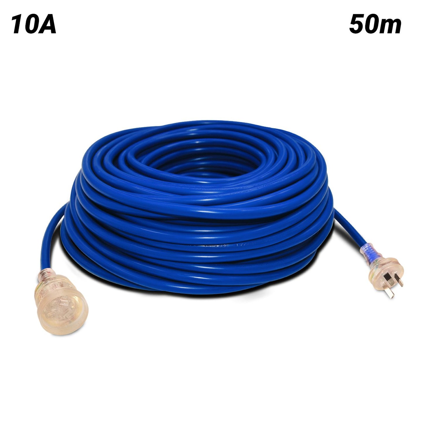 Bayer BEX50M15A 50m 250V 10AMP Plug 2.5mm² Cable Extension Lead