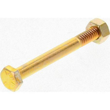 Champion Hex Bolt & Nut High Tensile 1/4in x 2 1/2in UNC Grade 5 BC13