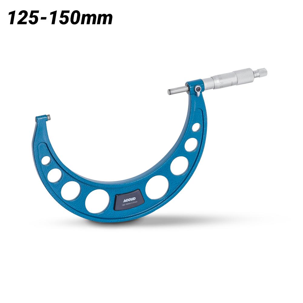 Accud AC-321-006-01 125-150mm (5-6") Metric Outside Micrometer