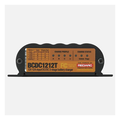 REDARC 12V 12A DC Trailer Battery Charger BCDC1212T
