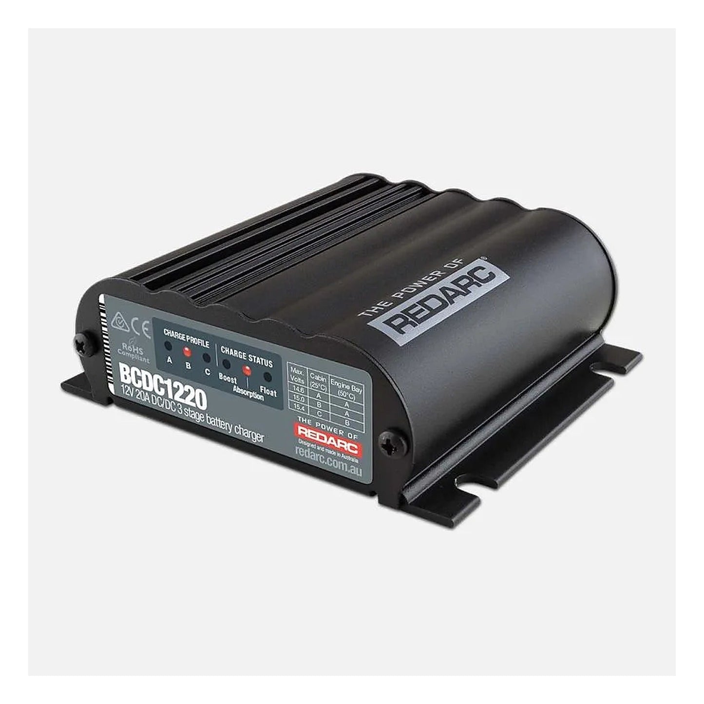 REDARC 12V 20A Under Bonnet DC to DC Battery Charger BCDC1220