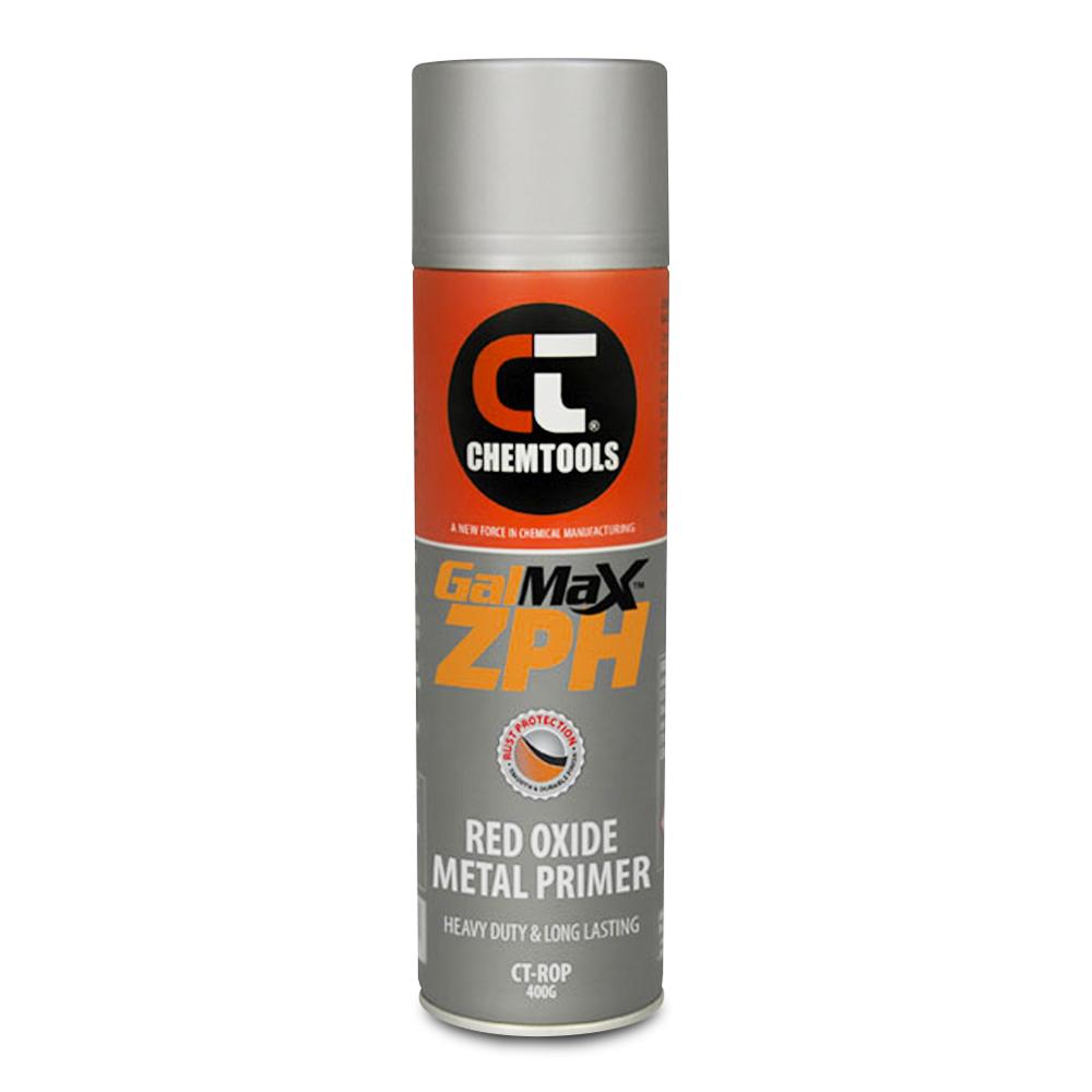 Chemtools CT-ROP-400 400g ZPH Red Oxide Metal Aerosol Primer