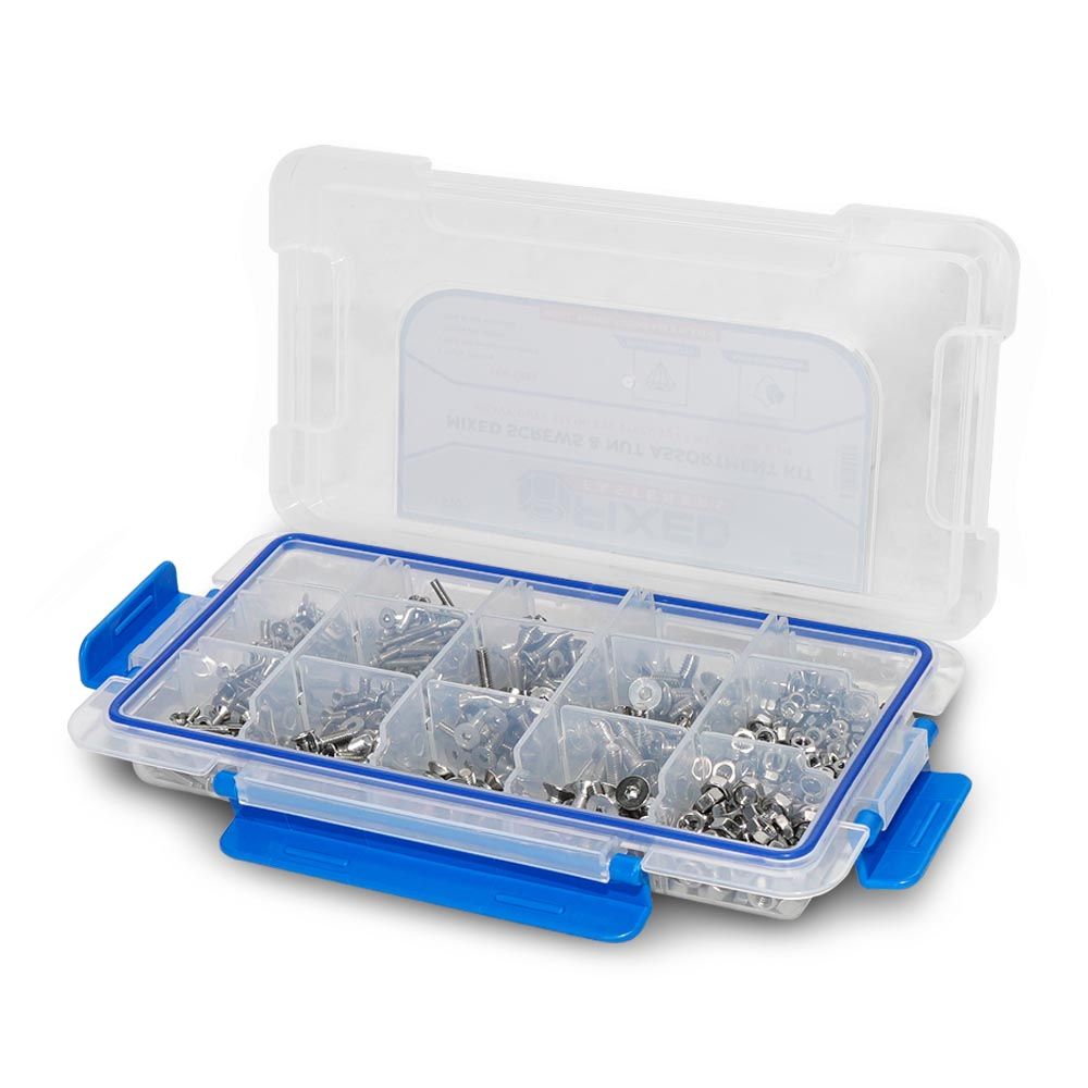 Fixed Fasteners FMS510 510pce Mixed Screws & Nut Assorted Kit
