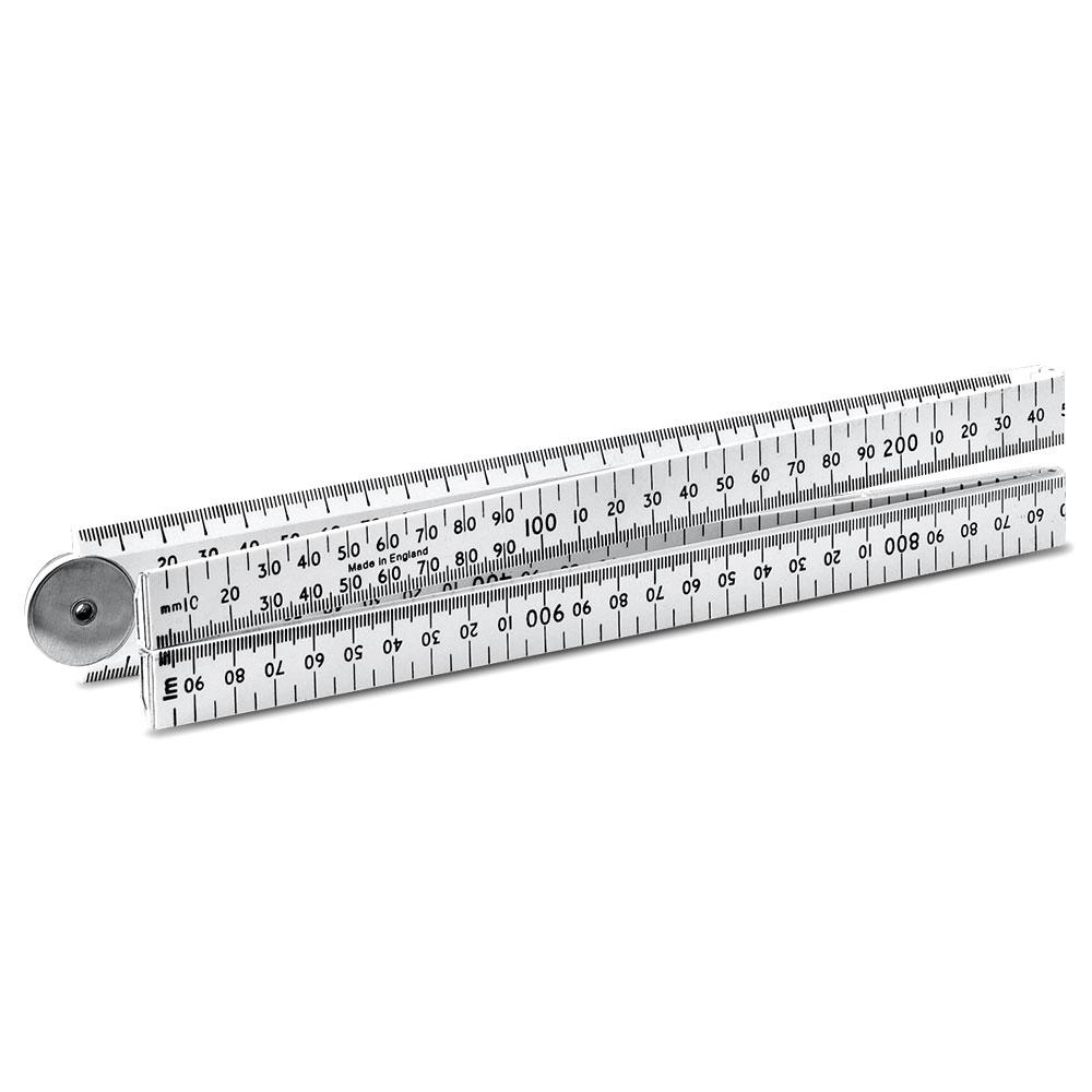 Stanley 35-444 1m Long Life Plastic Folding Ruler