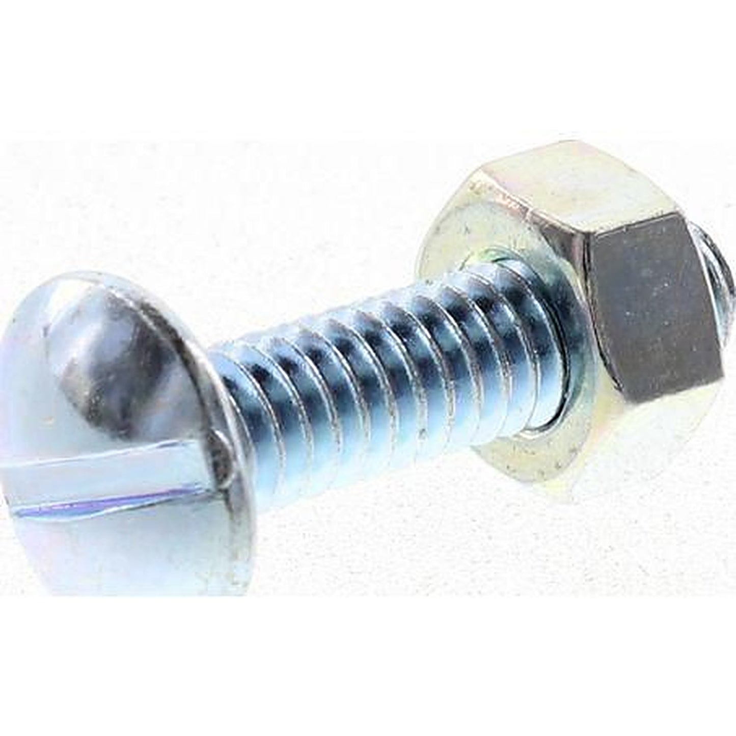 Champion Roofing Bolt & Nut Mushroom Head Combo 1/4in x 1in UNC Zinc Plated BH095