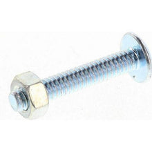 Champion Roofing Bolt & Nut Mushroom Head Combo 1/4in x 1 1/2in UNC Zinc Plated BH096