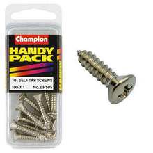 Champion Self Tapper Screw Rsd Phillips 4.8 x 25mm Nickel Plated BH505