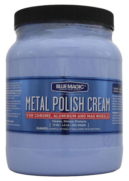 Blue Magic 550 Metal Polish Cream Non-Abrasive 2.04kg (72oz)