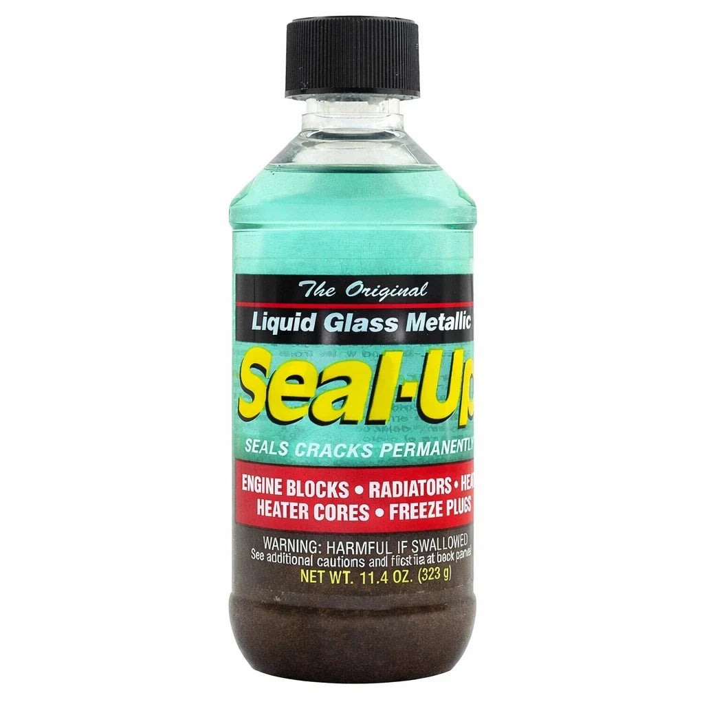 Blue Magic Liquid Glass Metallic Seal Up Cooling System Repair Radiator Sealant