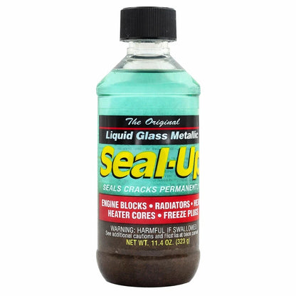 Blue Magic Liquid Glass Metallic Seal Up Cooling System Repair Radiator Sealant